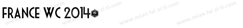 France WC 2014字体转换